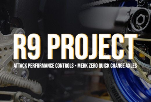 SBU Yamaha R9 Project Pt. 3 - Attack Performance Rearsets, Clip On, Lifters + MerK Zero Quick Change