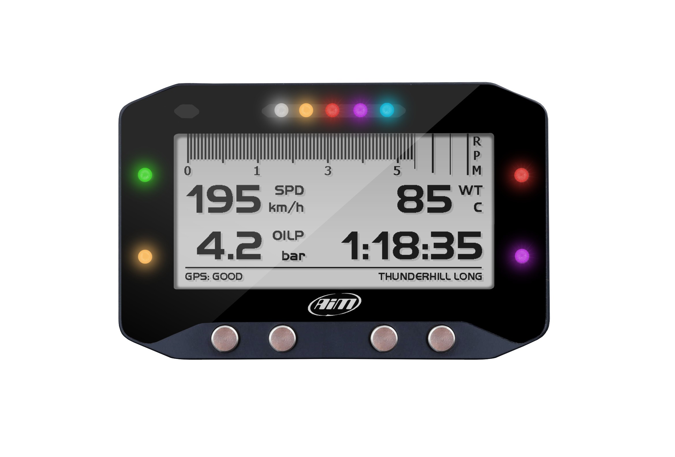 AIM Sports EVO4s Datalogger with GS dash