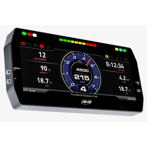 AIM Sports MXT 1.3 + GPS09c | 10" Color TFT Dash Logger GPS