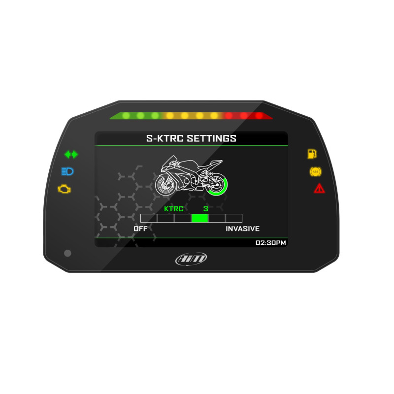 AIM Sports MXK10 Plug & Play Dash Logger - 2011-15 Kawasaki ZX-10R