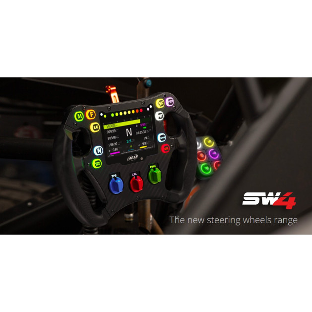 AiM SW4 270 (MY26) Steering Wheel Logger AiM SW4 270 (MY26) Steering Wheel Logger