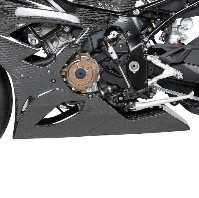 2x2 twill weaves HP4 Carbon Fiber Sprocket Cover 2009-2014 BMW S1000RR 