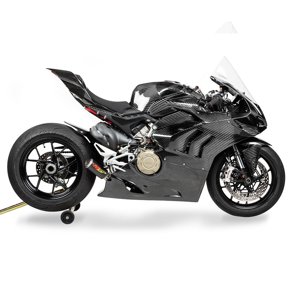 AP Carbon Line Panigale V4 / V4R / V4RS 400g Carbon Fiber Race Bodywork Kit Without Winglets