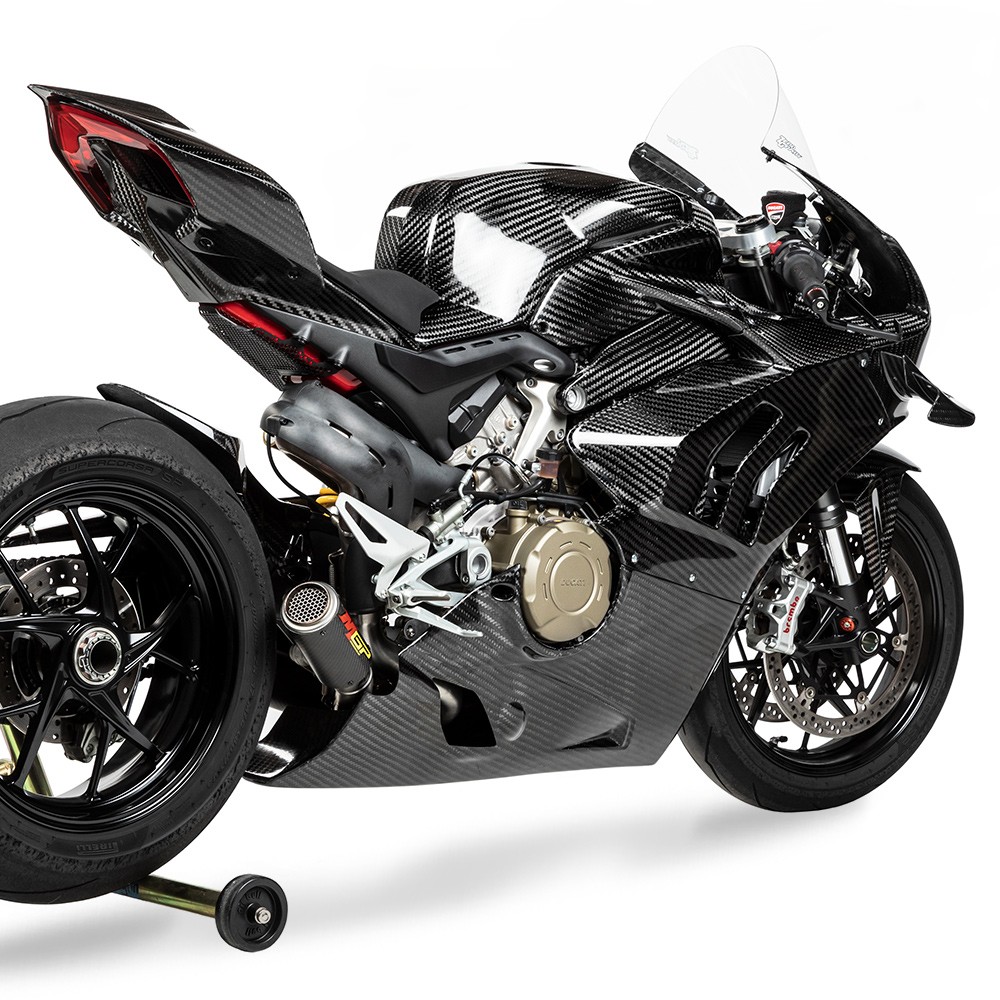 AP Carbon Line Panigale V4 / V4R / V4RS 400g Carbon Fiber Race Bodywork Kit Without Winglets