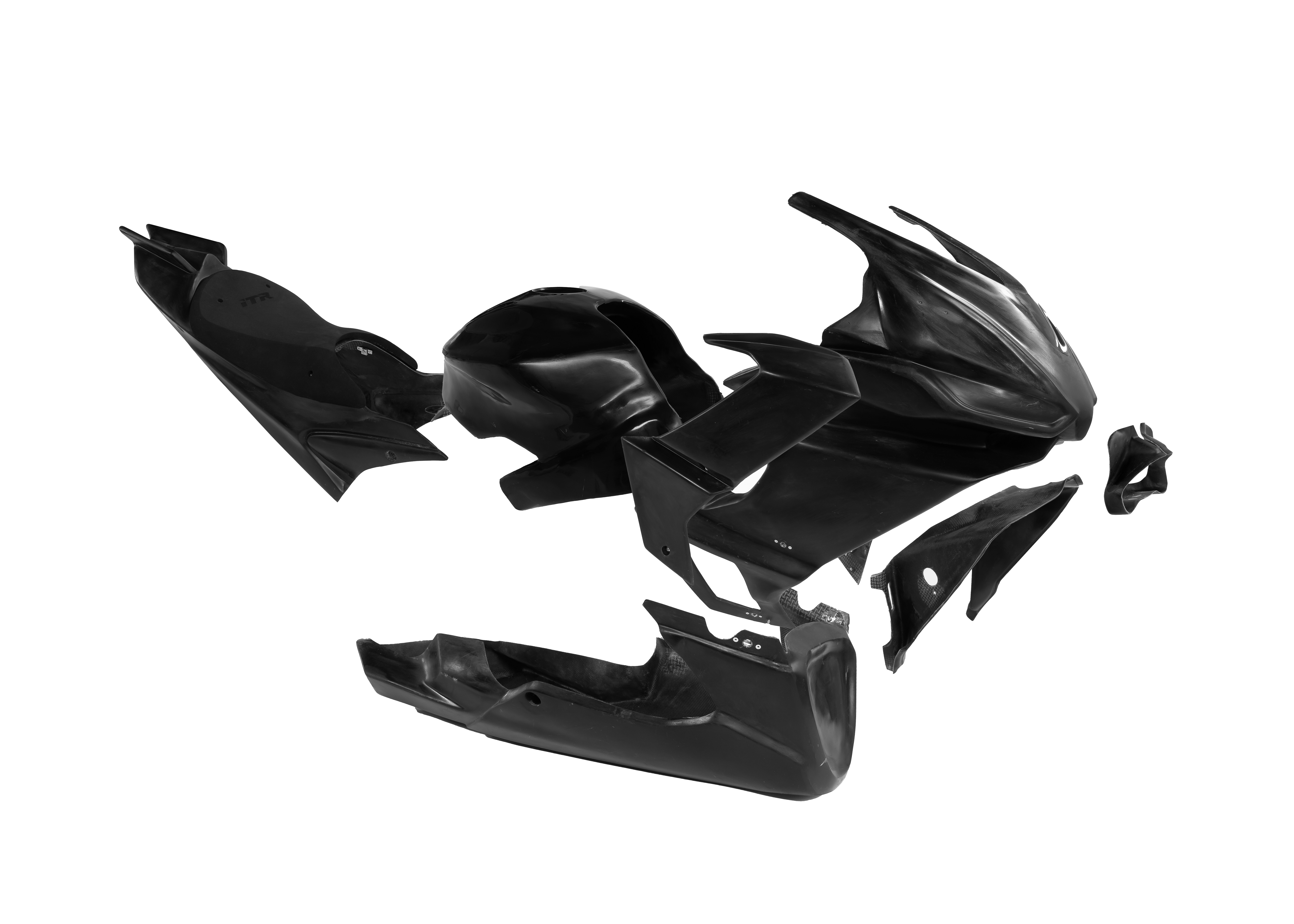 ITR Racing Parts Fiberglass Bodywork | Full Set | White | Aprilia RS660