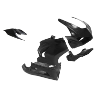 ITR Racing Parts Fiberglass Bodywork | Full Set | Black | Ducati Panigale V2