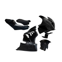 ITR Racing Parts Fiberglass Bodywork | Full Set | Black | BMW M1000RR (2025)