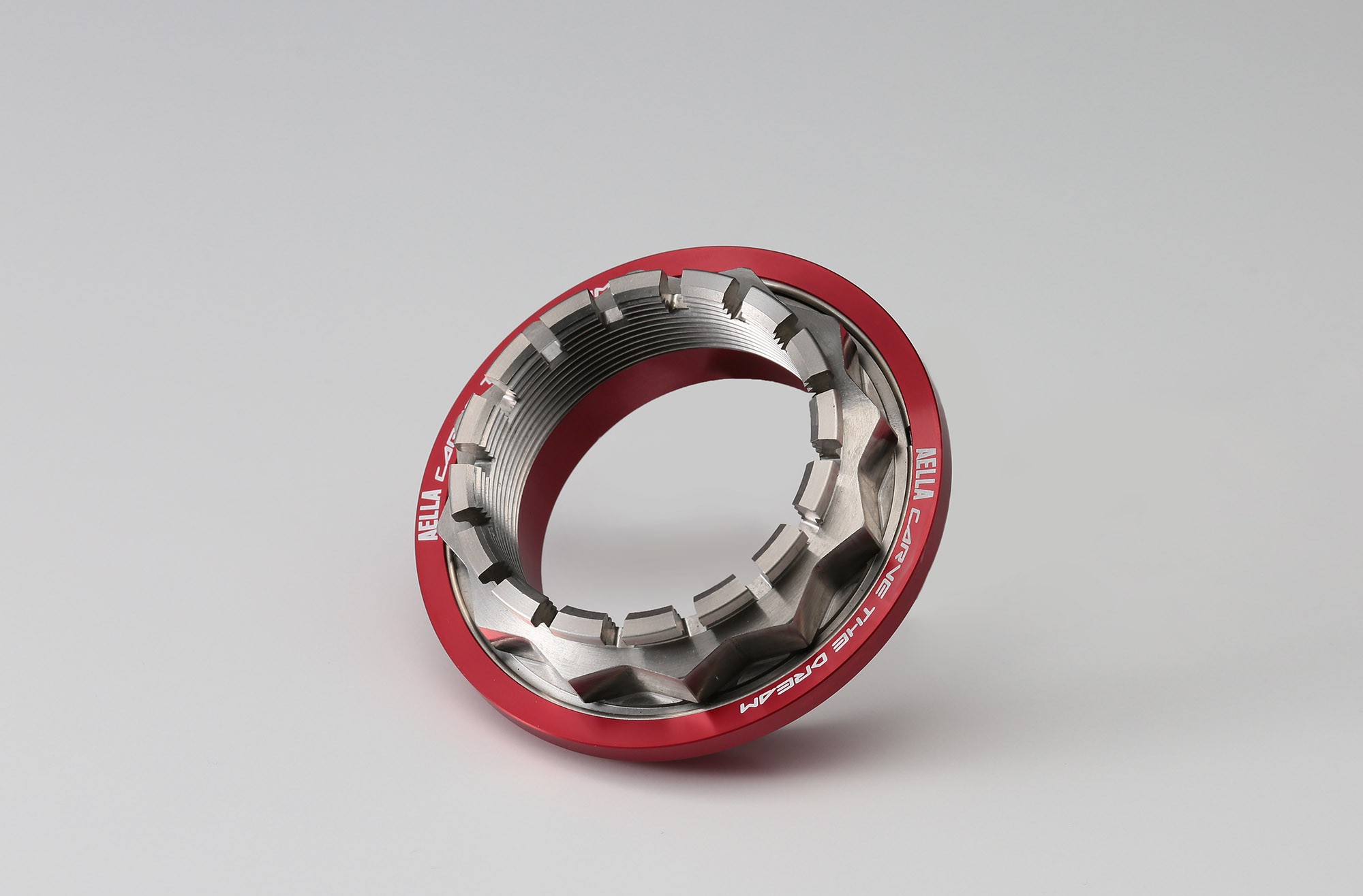 Aella Large Hub Two Titanium Nuts & Aluminum Taper Cone Set (Rear Axle) - Ducati Panigale V4