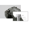 Aella Titanium Washer/Brake Mount For Brembo Radial Calipers - Ducati Panigale V4