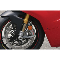Aella Titanium Front Brake Caliper Spacers - Ducati Panigale V4