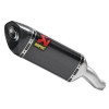 Akrapovic Racing Carbon Fiber Slip-On Exhaust - Yamaha YZF-R3 2015-2018