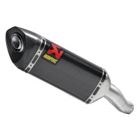 Akrapovic Racing Carbon Fiber Slip-On Exhaust - Yamaha YZF-R3 2015-2018