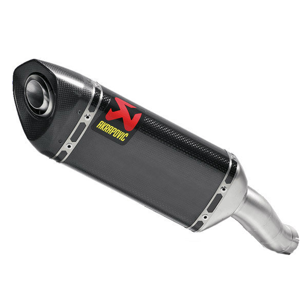 Akrapovic Racing Carbon Fiber Slip-On Exhaust - Yamaha YZF-R3 2015-2018