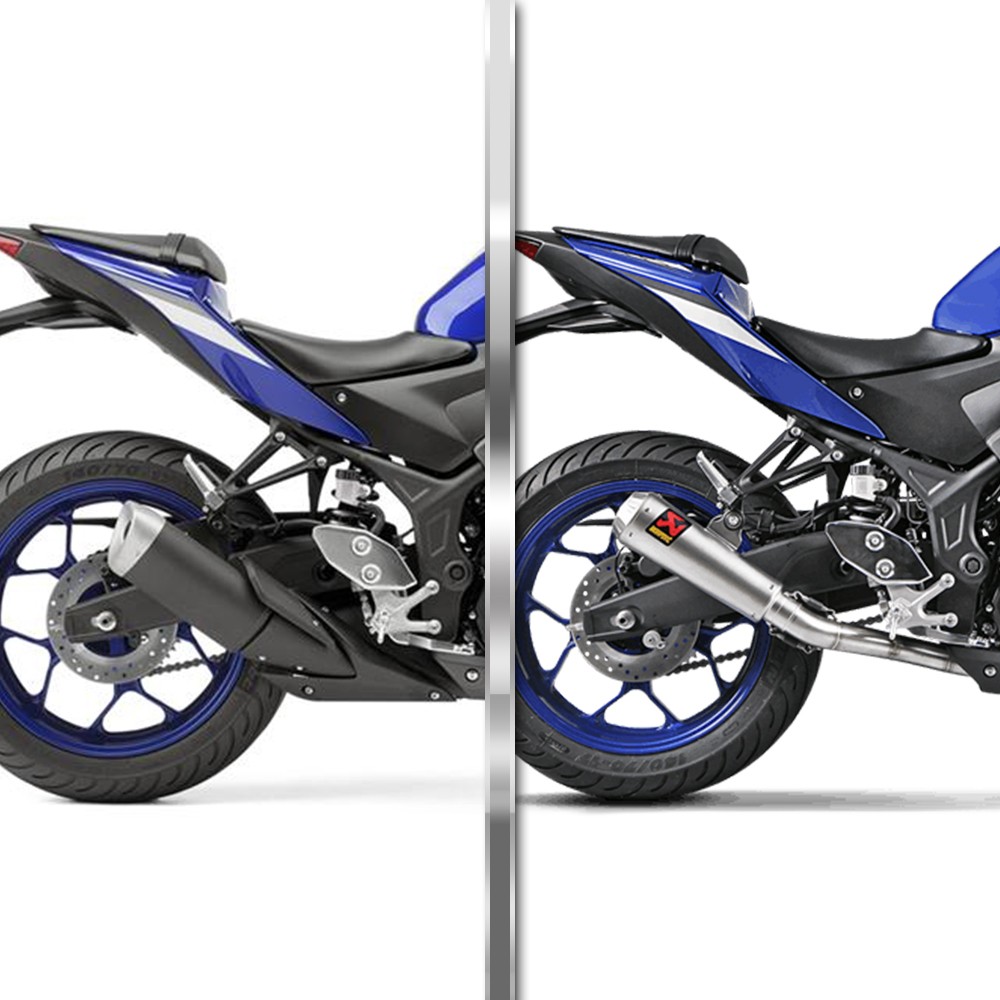 Akrapovic Racing Racing Line Stainless Steel Full Exhaust - Yamaha YZF-R3 2015-2018