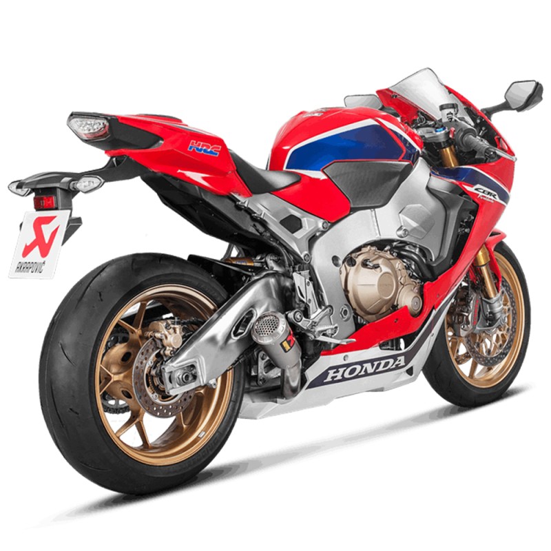 Akrapovic Racing Titanium GP Slip On 17-18 Honda CBR1000RR Akrapovic Racing Titanium GP Slip On 17-18 Honda CBR1000RR