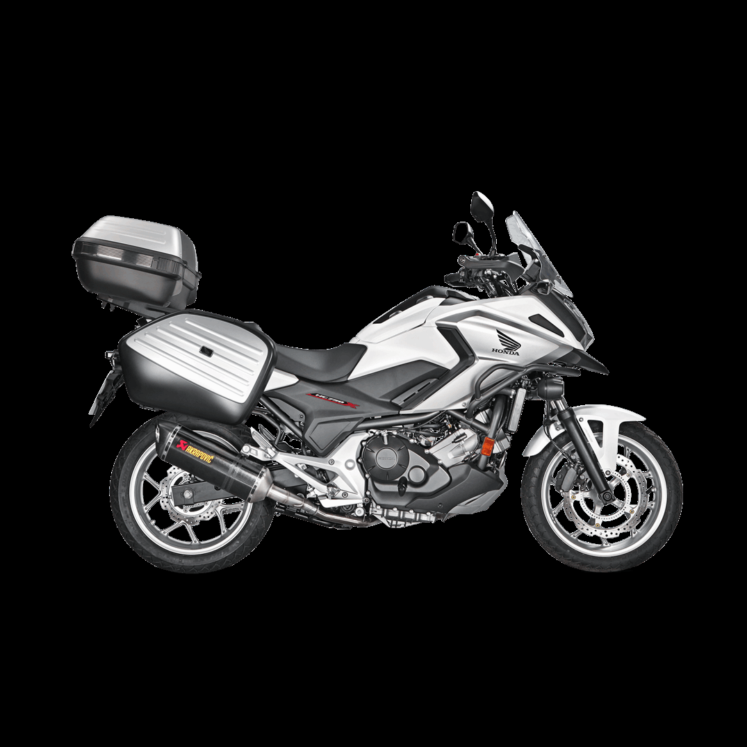 Akrapovic Racing Carbon Fiber Slip On Muffler 12-17 Honda NC700X