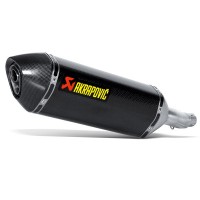 Akrapovic Racing Carbon Fiber Slip On Muffler 14-16 Honda CBR300R