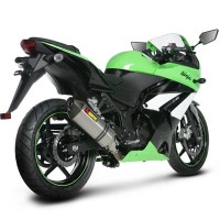 Akrapovic Racing Carbon Fiber Slip-On Muffler for 2018-2023 Kawasaki Ninja 400R Akrapovic Racing Carbon Fiber Slip-On Muffler for 2018-2023 Kawasaki Ninja 400R