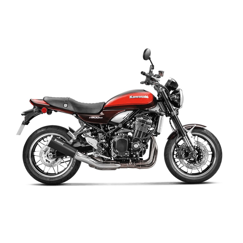 Akrapovic Racing Street Legal Black Titanium Slip On Muffler 2018 Kawasaki  Z900RS / Cafe