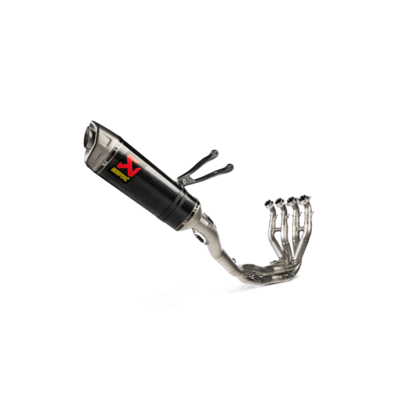 Akrapovic "Racing Line" Full Exhaust System With Carbon Silencer Kawasaki ZX10R 2021