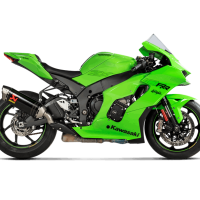 Akrapovic "Slip-On Line" Carbon Exhaust for 2021+ Kawasaki ZX-10R / RR