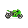 Akrapovic "Racing Line" Full Exhaust System With Carbon Silencer Kawasaki ZX10R 2021