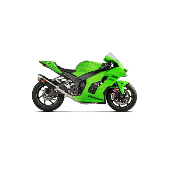 Akrapovic "Racing Line" Full Exhaust System With Carbon Silencer Kawasaki ZX10R 2021