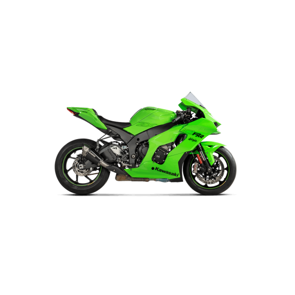 Akrapovic "Slip-On Line" Titanium Exhaust for 2021+ Kawasaki ZX-10R / RR