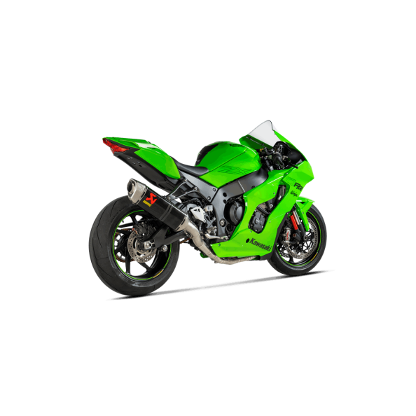 Akrapovic "Racing Line" Full Exhaust System With Carbon Silencer Kawasaki ZX10R 2021