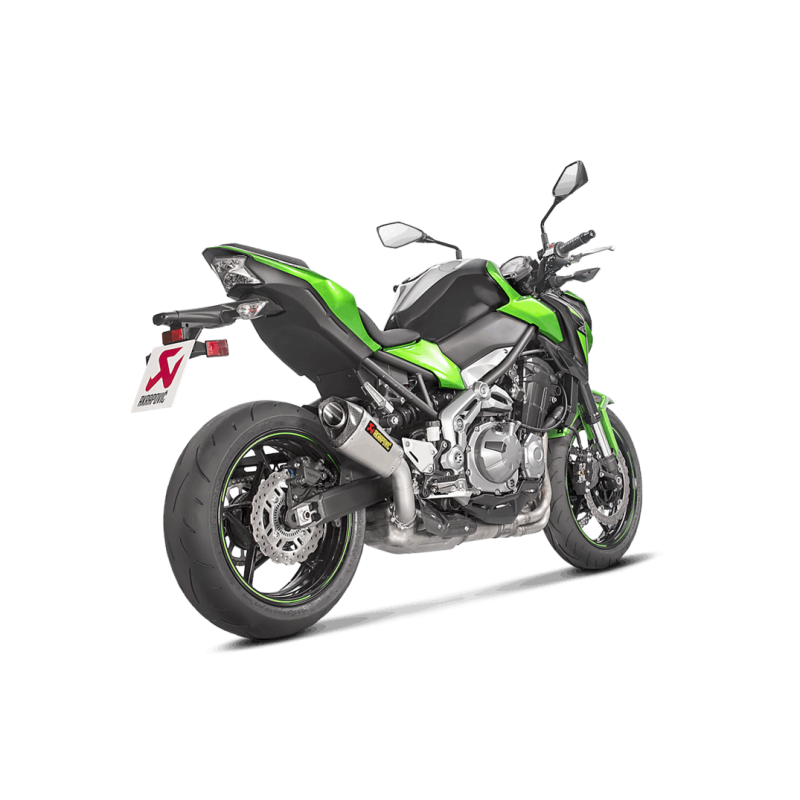 Akrapovic Racing Titanium Slip On Muffler 17-18 Kawasaki Z900 Akrapovic Racing Titanium Slip On Muffler 17-18 Kawasaki Z900