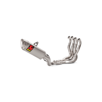 Akrapovic Titanium Evolution Full Racing Exhaust System - 2017+ Suzuki GSX-R1000 / 1000R