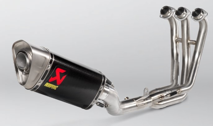 Akrapovic 'Racing Line' Full Exhaust System with Carbon silencer - Yamaha FZ-09 / MT-09 (2021-2023)
