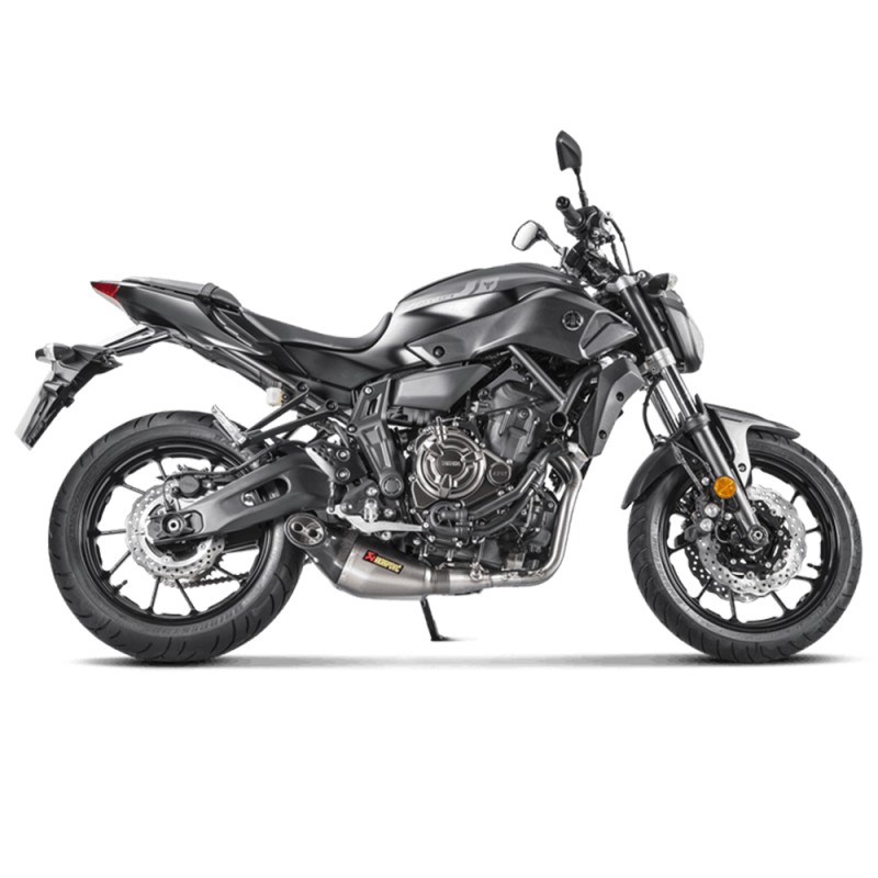Akrapovic 'Racing Line' Full Exhaust System Muffler 15-18 Yamaha FZ-07 Akrapovic 'Racing Line' Full Exhaust System Muffler 15-18 Yamaha FZ-07