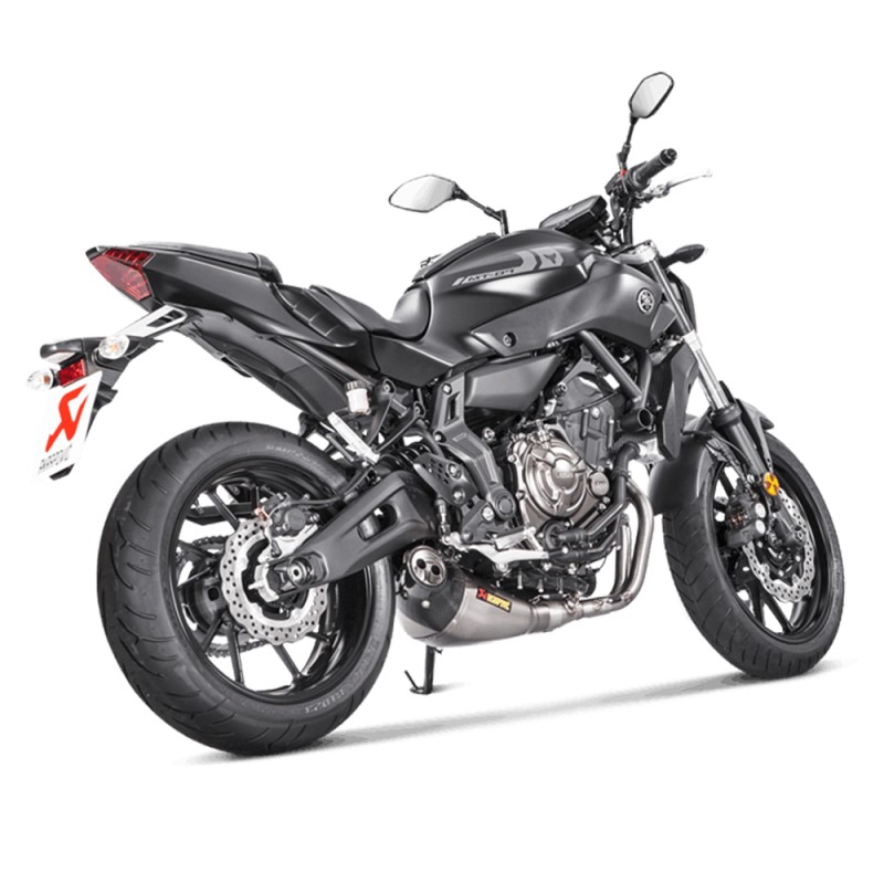 Akrapovic 'Racing Line' Full Exhaust System Muffler 15-18 Yamaha FZ-07 Akrapovic 'Racing Line' Full Exhaust System Muffler 15-18 Yamaha FZ-07