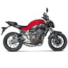 Akrapovic Racing Full Exhaust System 15-18 Yamaha FZ-07 Akrapovic Racing Full Exhaust System 15-18 Yamaha FZ-07