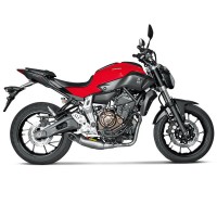 Akrapovic Racing Full Exhaust System 15-18 Yamaha FZ-07 Akrapovic Racing Full Exhaust System 15-18 Yamaha FZ-07