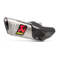 Akrapovic Slip-On Line Titanium Exhaust w/ Carbon Heat Shield | Yamaha | YZF-R1 (2015-2026)