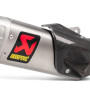 Akrapovic Slip-On Line Titanium Exhaust w/ Carbon Heat Shield | Yamaha | YZF-R1 (2015-2026)