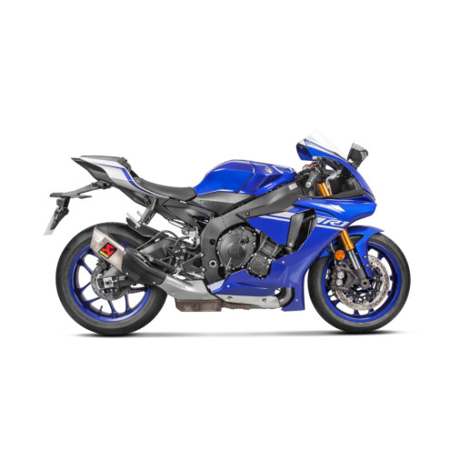 Akrapovic Slip-On Line Titanium Exhaust w/ Carbon Heat Shield | Yamaha | YZF-R1 (2015-2026) Akrapovic Slip-On Line Titanium Exhaust w/ Carbon Heat Shield | Yamaha | YZF-R1 (2015-2026)