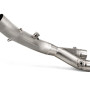 Akrapovic Slip-On Track Day Link pipe/Collector (Titanium) | Yamaha | YZF-R1 (2015-2026)