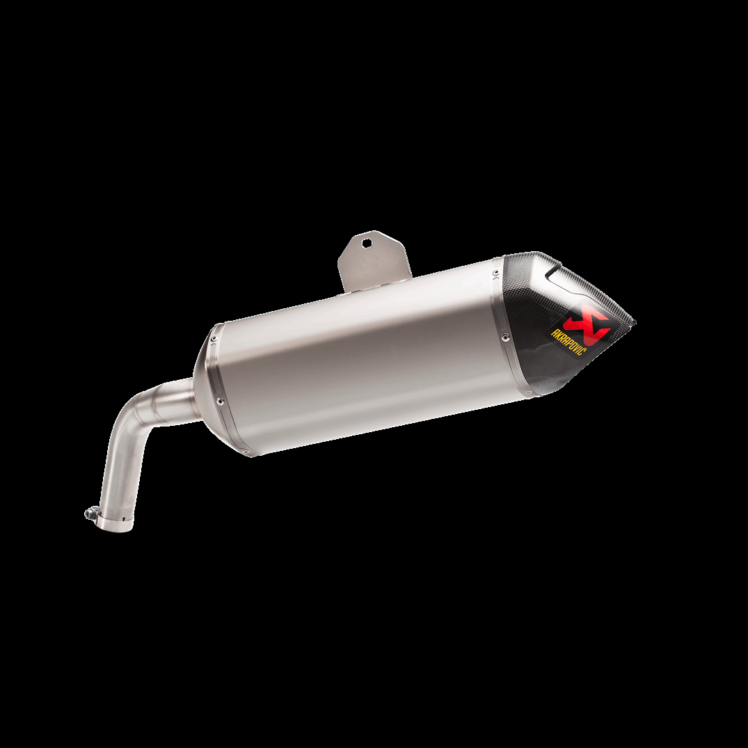 Akrapovic Racing Street Legal Titanium Slip On Muffler 10-17 Yamaha XT1200Z Super Tenere