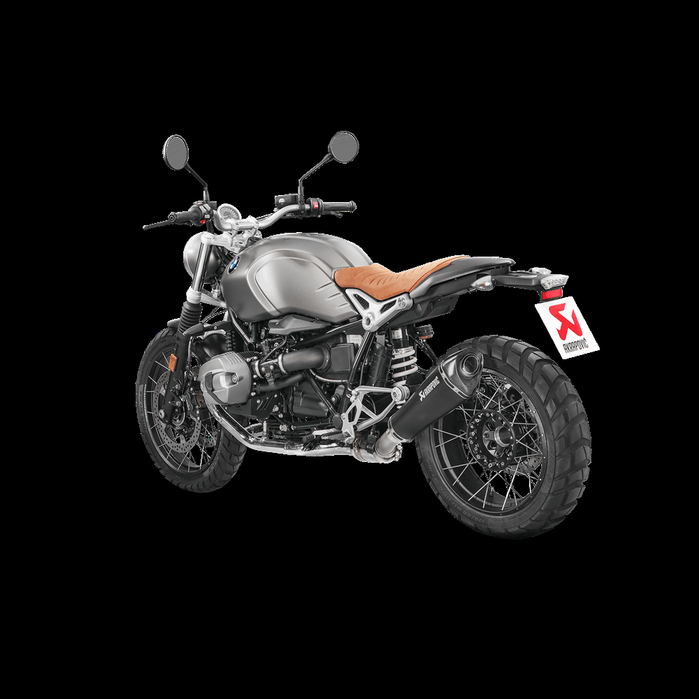 Akrapovic Racing Black Titanium Muffler Low or High Mount 2017 BMW R Nine T