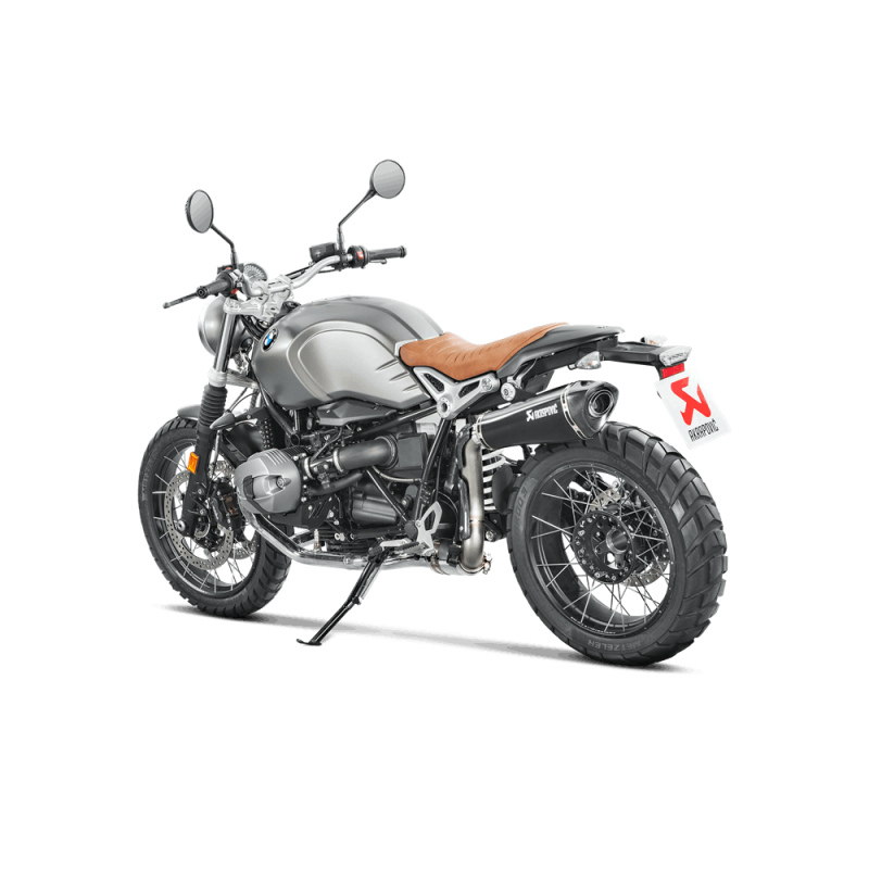 Akrapovic Racing Titanium Link Pipe (High Installed Muffler) 2017 BMW R Nine T Akrapovic Racing Titanium Link Pipe (High Installed Muffler) 2017 BMW R Nine T