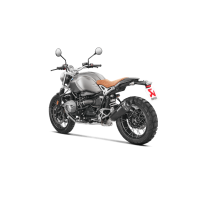 Akrapovic Racing Titanium Link Pipe (Low Installed Muffler) - 2017 BMW R nine T Akrapovic Racing Titanium Link Pipe (Low Installed Muffler) - 2017 BMW R nine T