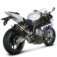 Akrapovic Racing Full Exhaust System (Stainless/Carbon) 10-14 BMW S1000RR Akrapovic Racing Full Exhaust System (Stainless/Carbon) 10-14 BMW S1000RR