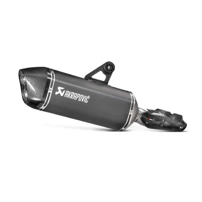 Akrapovic Racing Black Titanium Slip On Exhaust 2017 BMW R1200GS