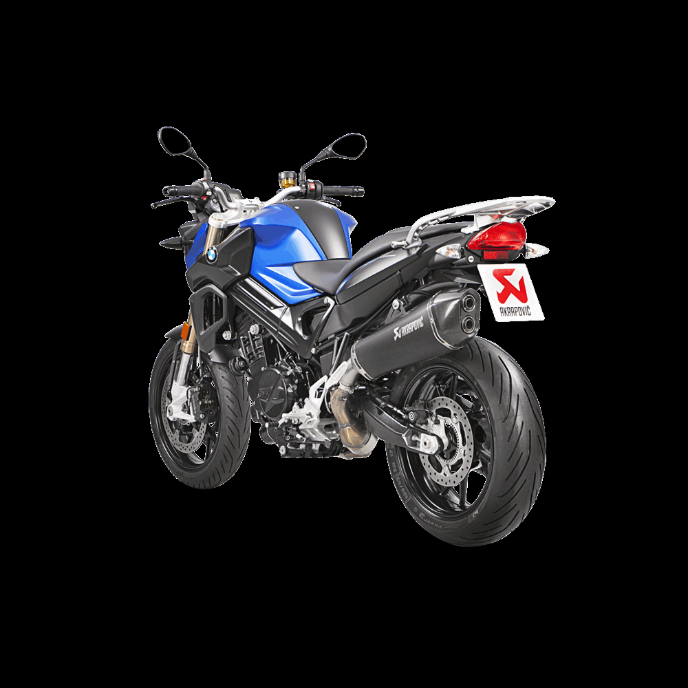 Akrapovic Racing Black Titanium Slip-on Muffler 09-17 BMW F800R
