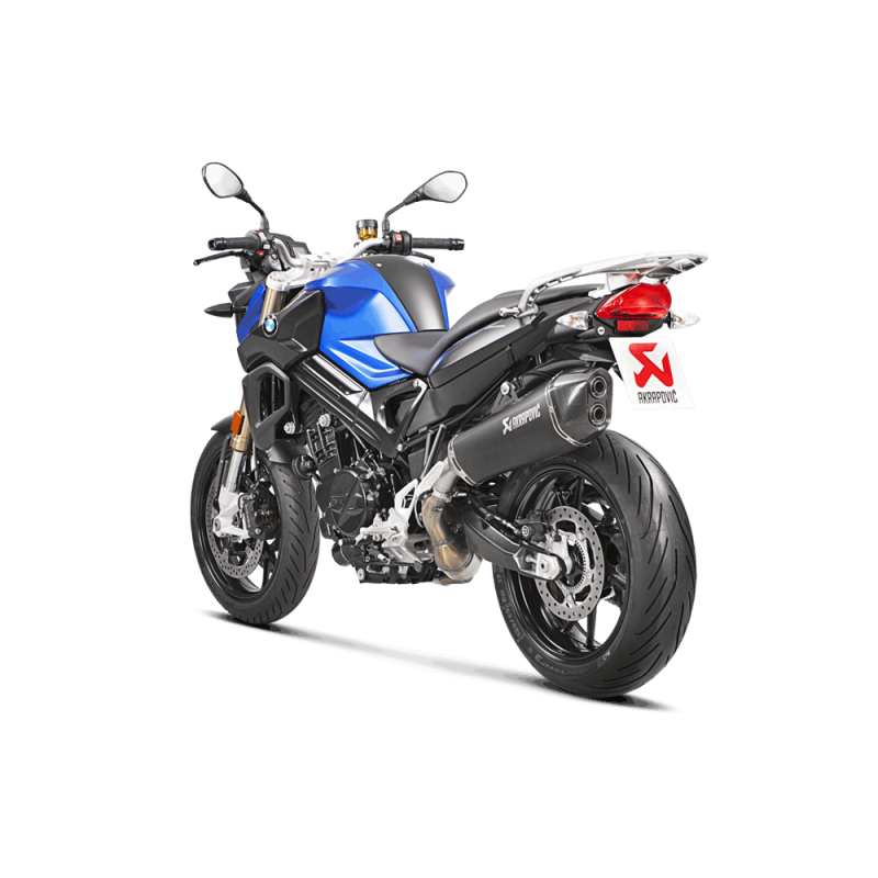 Akrapovic Racing Black Titanium Slip-on Muffler 09-17 BMW F800R