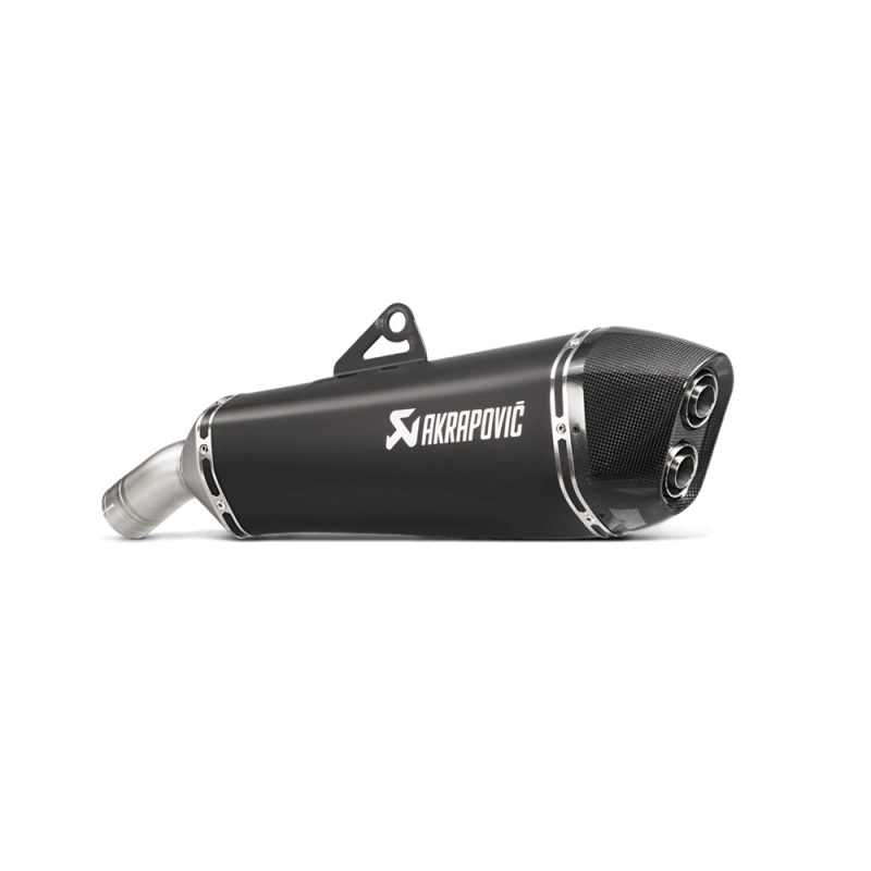 Akrapovic Racing Black Titanium Slip-on Muffler 09-17 BMW F800R