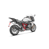Akrapovic Racing Black Titanium Slip On Exhaust 2015-2017 BMW R1200R